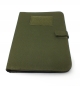 Preview: Organizer A5 in olive, ring binder holder, leaves, velcro